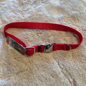 Coastal red dog collar size Medium - 14-20 inches NWT